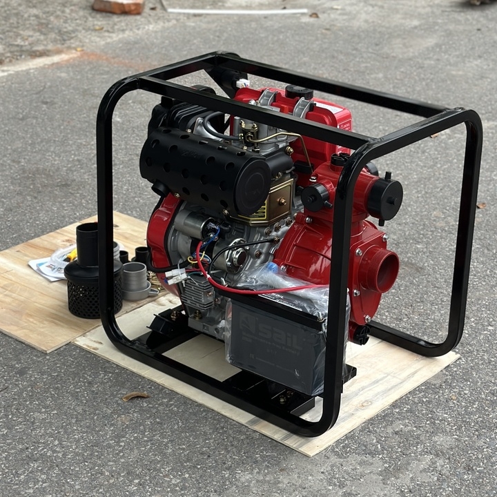 Máy bơm nước cứu hỏa diesel  HAKUDA 6.6KW MBNCA80DNE