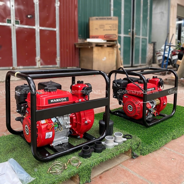 Máy bơm nước cao áp chạy xăng HAKUDA 7.5HP HKD50MBX