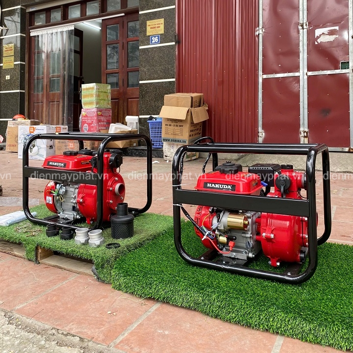 Máy bơm nước cao áp chạy xăng HAKUDA 7.5HP HKD50MBX