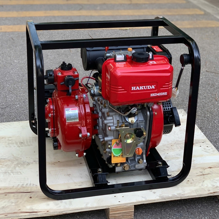 Máy bơm nước chạy dầu cao áp HAKUDA HKD40DNE 4kW