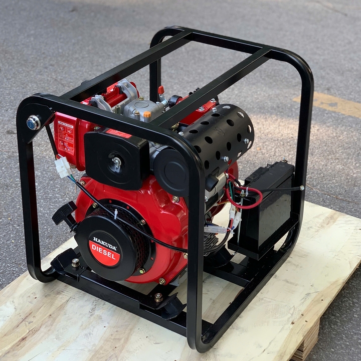 Máy bơm nước cứu hỏa chạy dầu HAKUDA HKD40DNE 4KW