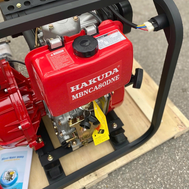 Máy bơm nước cứu hỏa diesel 6.6KW HAKUDA MBNCA80DNE