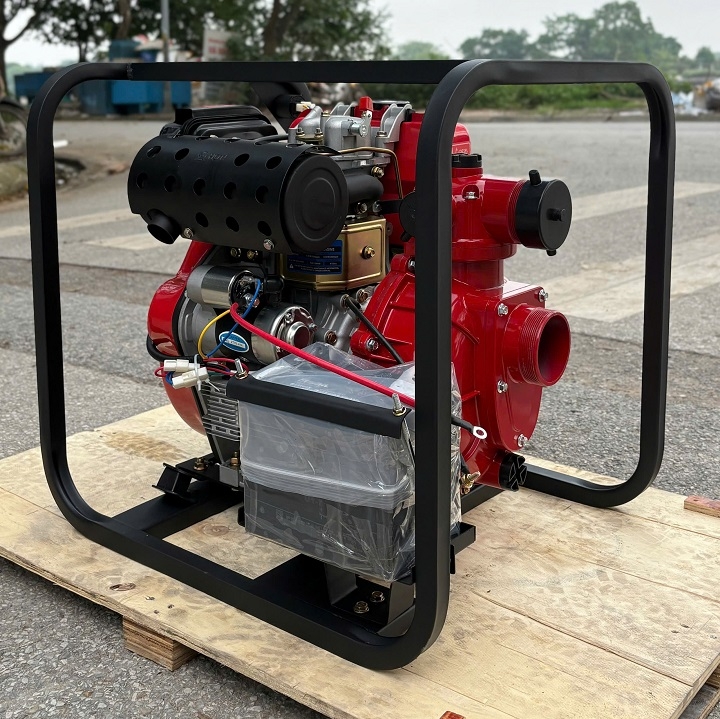 Máy bơm nước cao áp diesel 6.6KW/10HP HAKUDA MBNCA80DNE