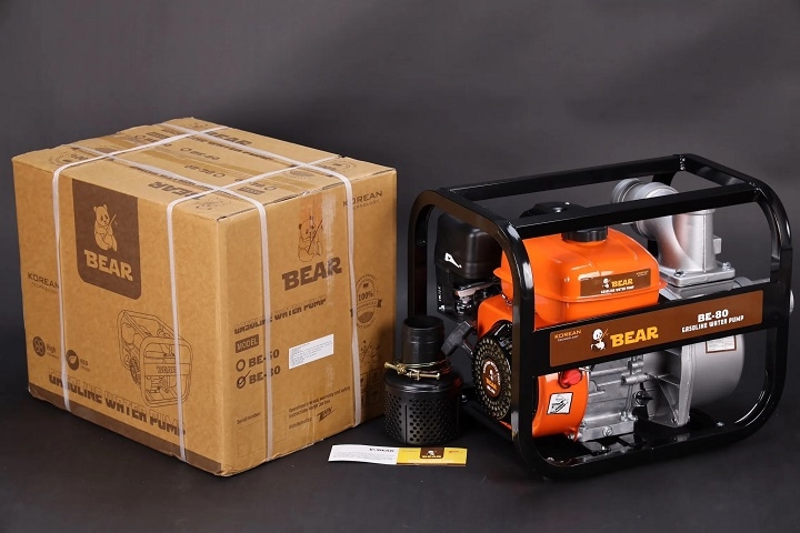 Máy bơm nước chạy xăng 6.5HP BEAR BE-80