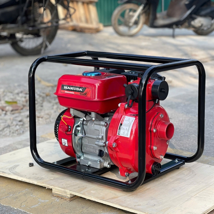 Máy bơm nước cứu hỏa chạy xăng HAKUDA 7.5HP MBNCA50XN