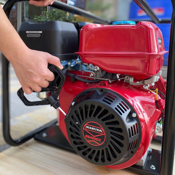 Máy bơm nước cứu hỏa chạy xăng HAKUDA 16HP MBNCA80XN