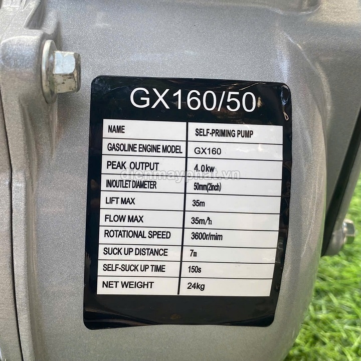 Máy bơm nước chạy xăng YAMANISAN GX160/50 6.5HP