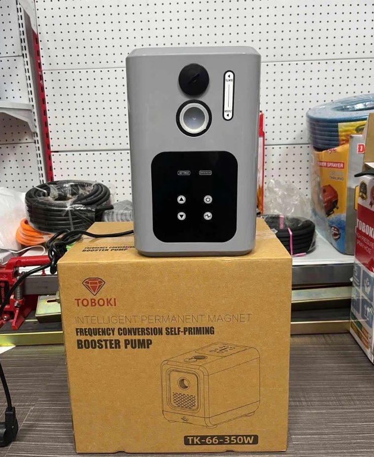 Máy bơm nước tăng áp Nhật biến tần TOBOKI 350W TK-66-350W