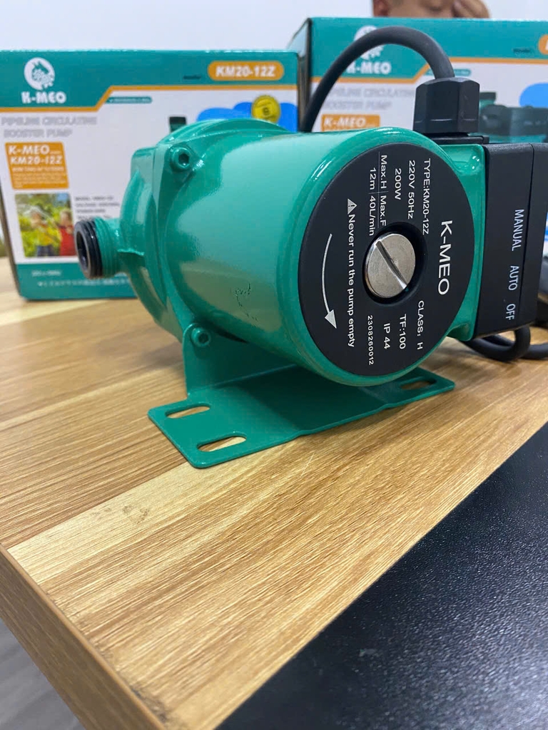 Máy bơm nước tăng áp Nhật K-MEO 200W KM20-12Z