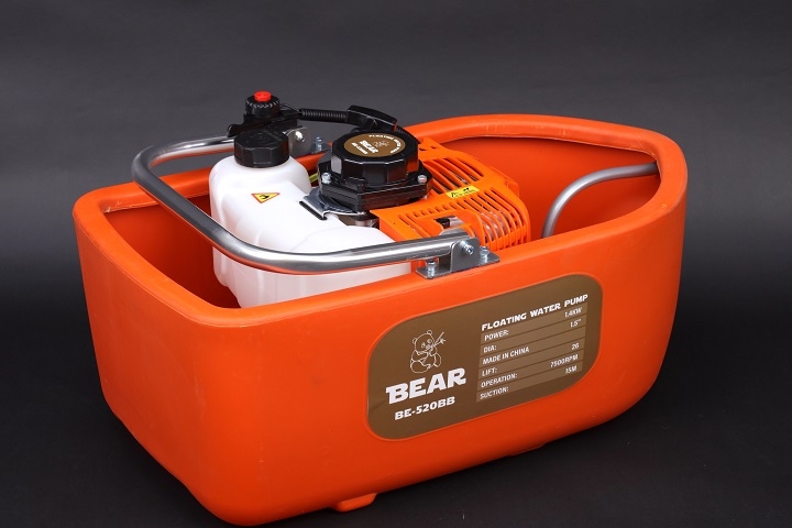 Máy bơm thuyền chạy xăng 2 thì BEAR 1.4KW BE-520BB