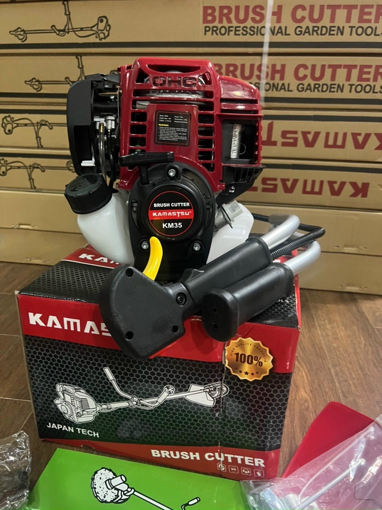 Máy Cắt Cỏ 4 Thì Kamastsu 750W KM25 Đeo Lưng