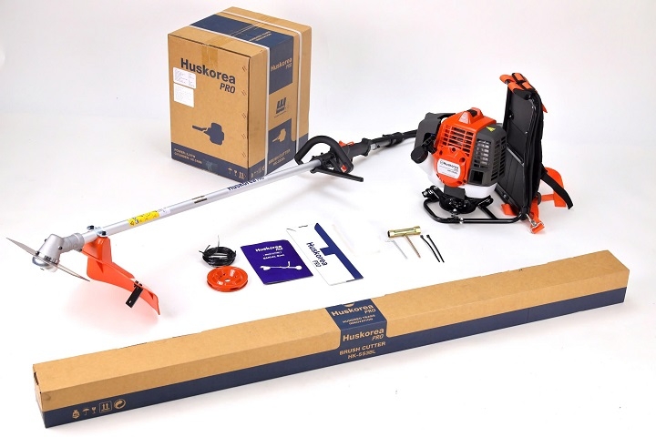 Máy cắt cỏ đeo vai 2 thì HUSKOREA PRO 2.2KW HK-553BL