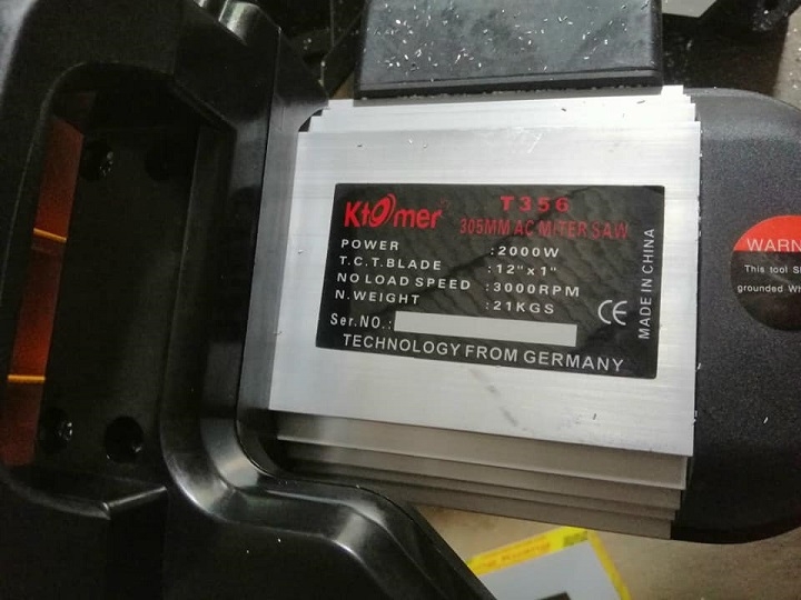 Máy Cắt Nhôm Ktomer T356 2000W
