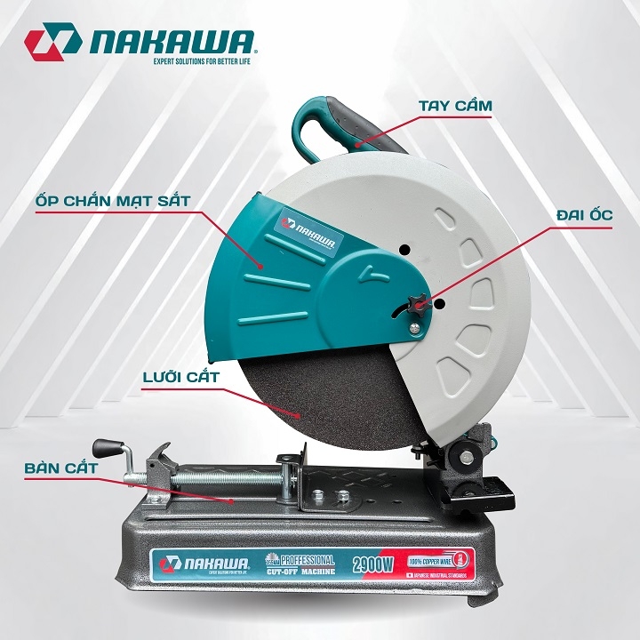 Máy cắt sắt NAKAWA 2900W NK-CS2900