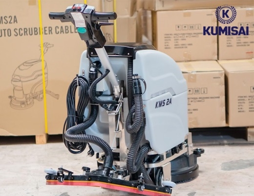 Máy chà sàn công nghiệp liên hợp KUMISAI KMS2A tay thẳng