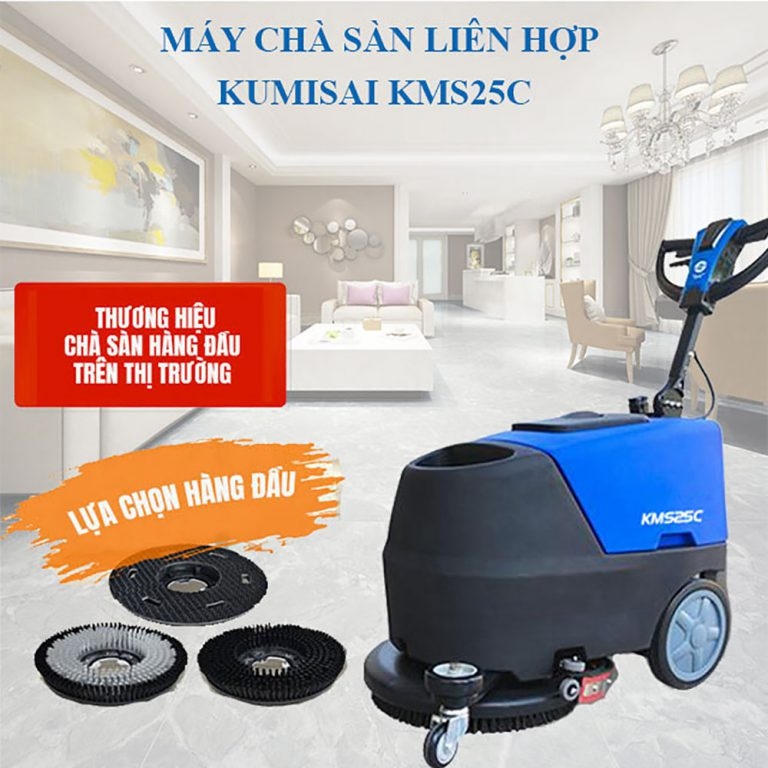 Máy Chà Sàn Liên Hợp Kumisai KMS-25C