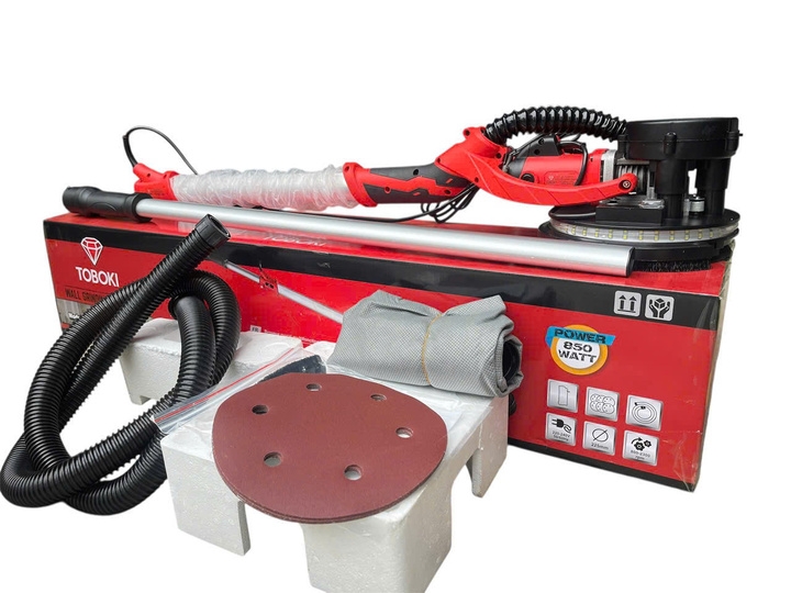 Máy chà bột tường cần dài TOBOKI 1400W TK-1400/215