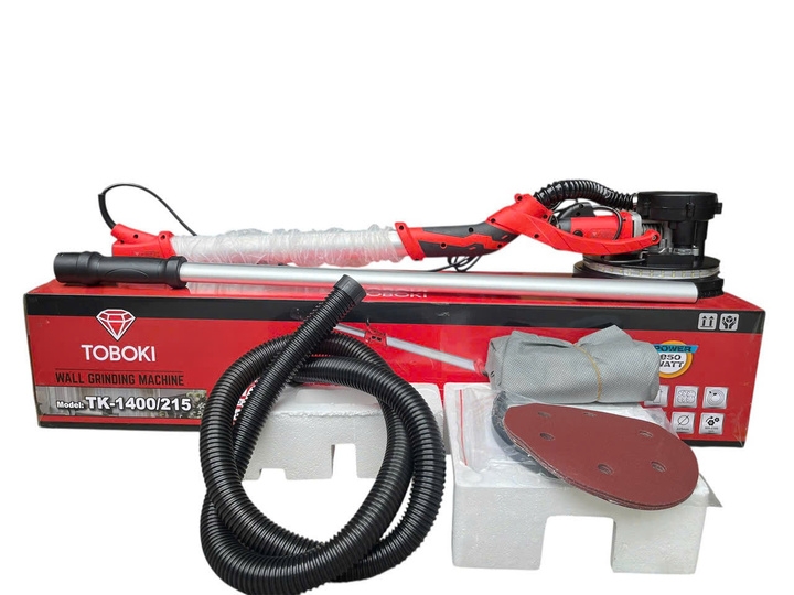 Máy chà bột tường cần dài TOBOKI 1400W TK-1400/215