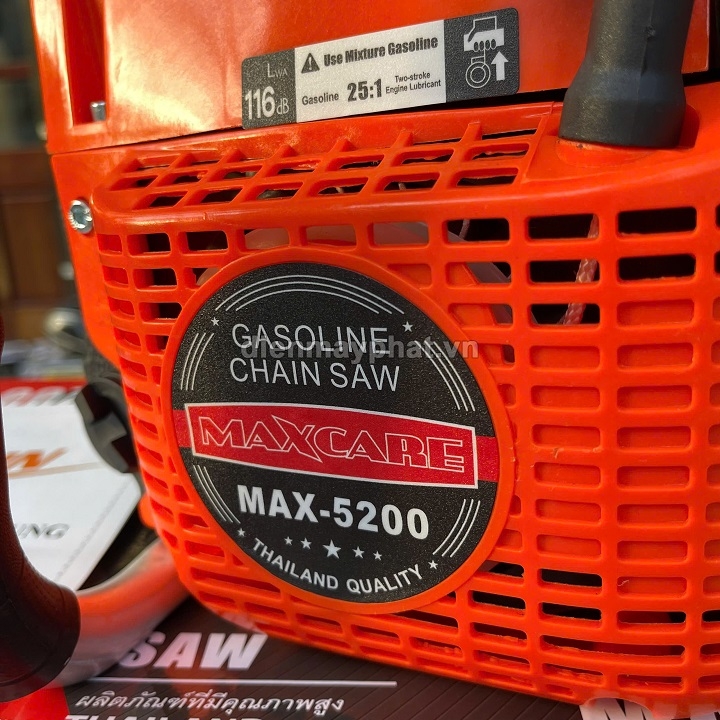 Máy cưa xích chạy xăng 2 thì MAXCARE 2.1KW MAX-5200