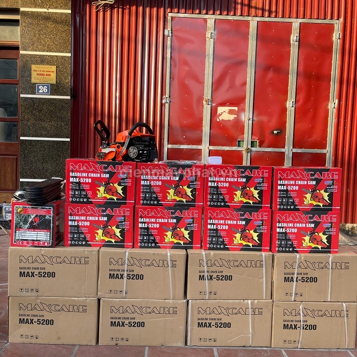 Máy cưa xích chạy xăng 2 thì MAXCARE 2.1KW MAX-5200