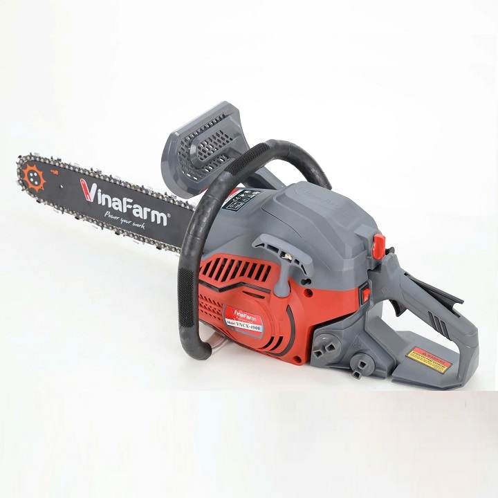 Máy cưa xích chạy xăng 2 thì VINAFARM 1.5KW VNCX-4900 40cc