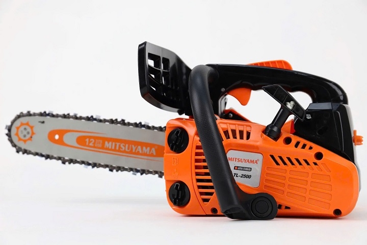 Máy cưa xích chạy xăng 2 thì MITSUYAMA 0.9KW TL-2500 25.4cc