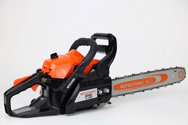 Máy cưa xích chạy xăng 2 thì MITSUYAMA 1.5KW TL-4500 40cc