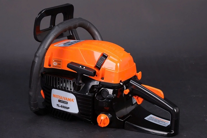 Máy cưa xích chạy xăng 2 thì MITSUYAMA 2.4KW TL-6500P 52cc