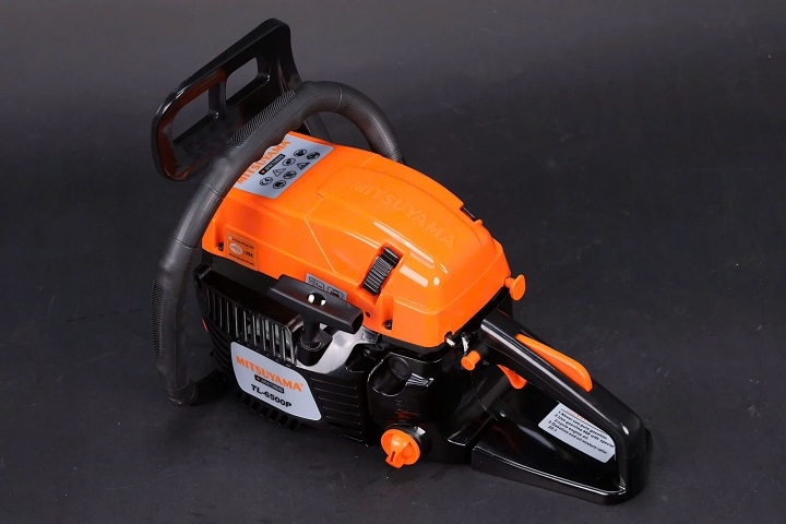 Máy cưa xích chạy xăng 2 thì MITSUYAMA 2.4KW TL-6500P 52cc