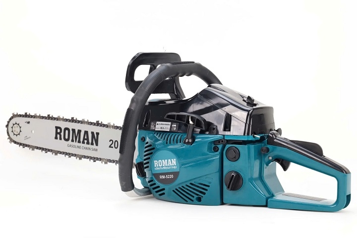 Máy cưa xích chạy xăng 2 thì ROMAN 2.2KW RM-5220 52c