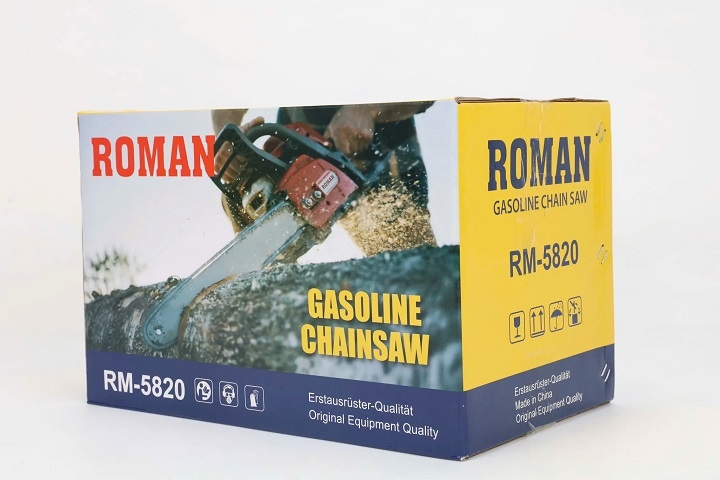 Máy cưa xích chạy xăng 2 thì ROMAN 2.2KW RM-5820 52c