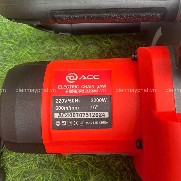 Máy cưa xích điện 2200W ACC AC 405
