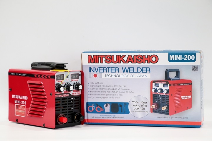 Máy Hàn Mitsukaisho MINI-200 Inverter