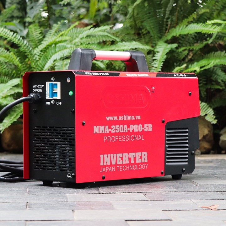 Máy hàn OSHIMA 13KVA MMA-250A-PRO-5B 1 pha 5 bo