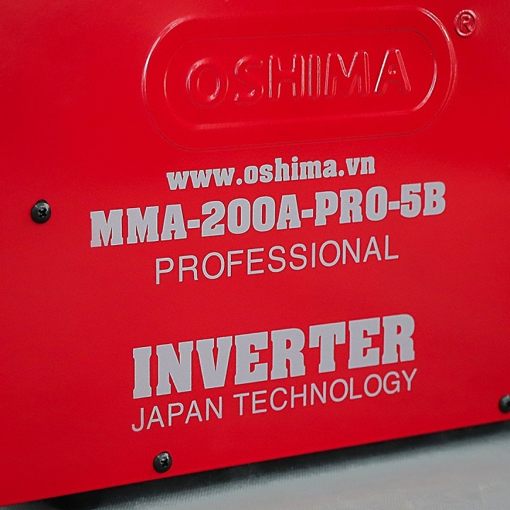 Máy hàn OSHIMA 8.5KVA MMA-200A-PRO-5B 1 pha 5 bo