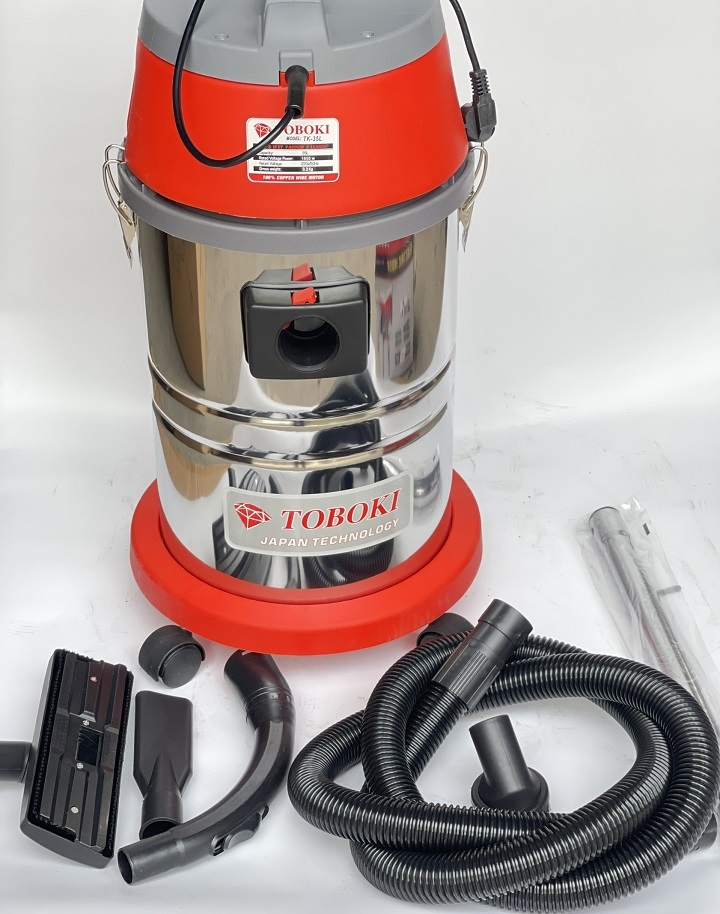 Máy hút bụi TOBOKI 1650W 35 Lít TK-35L khô ướt, thổi bụi