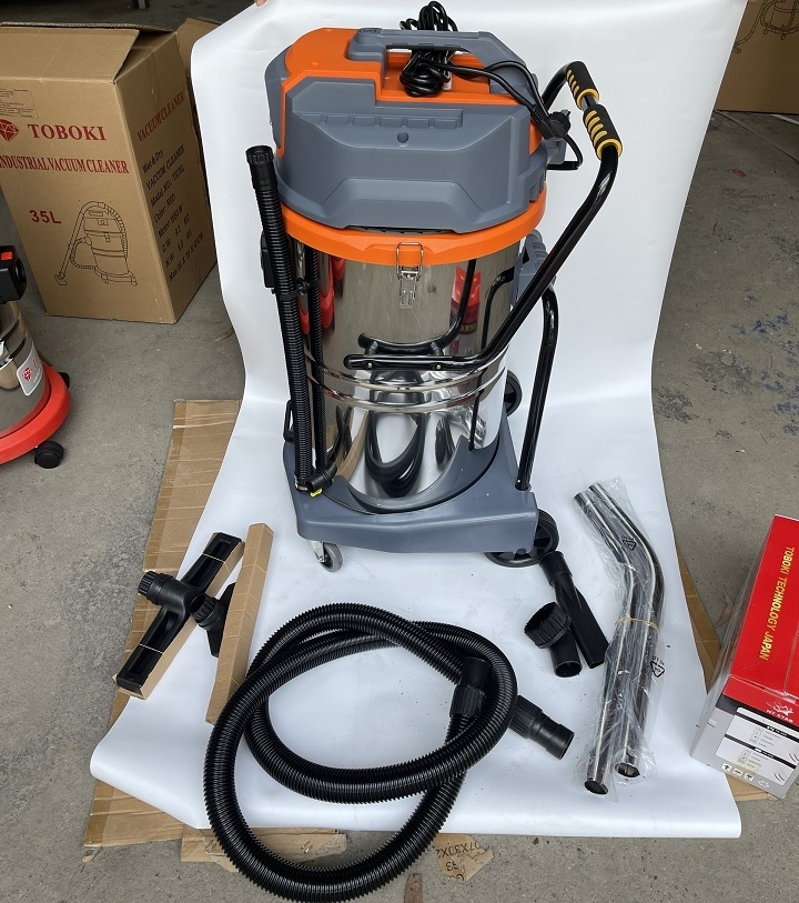 Máy hút bụi TOBOKI 3000W 80 Lít TK-80L khô ướt, thổi bụi