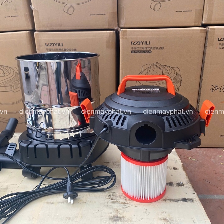 Máy hút thổi bụi gia đình 12 lít YILI 1200W YL6263A