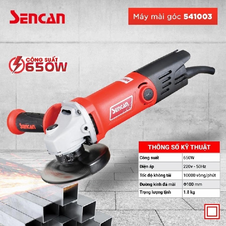 Máy mài góc Sencan 541003 650W