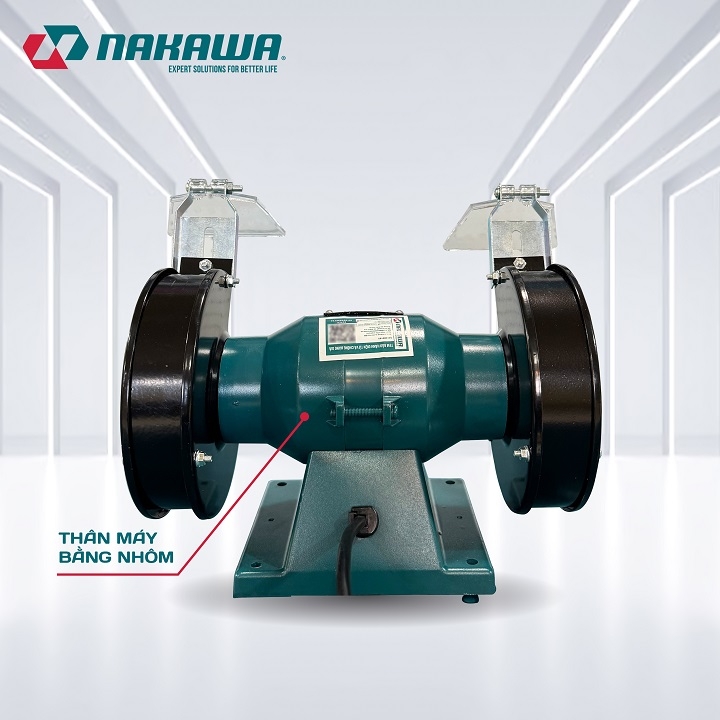 Máy mài hai đá NAKAWA 180W 1/4HP NK-MM180