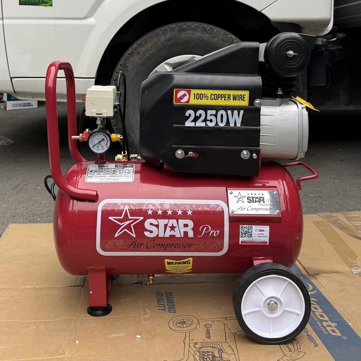 Máy nén khí có dầu 2250W STAR 30L ST30PRO
