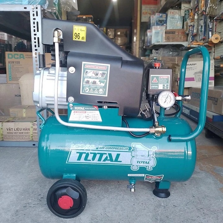 Máy nén khí có dầu 24L TOTAL 2HP TC12024