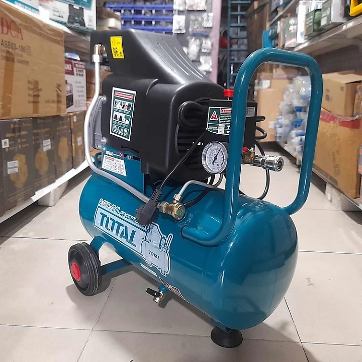 Máy nén khí có dầu 24L TOTAL 2HP TC12024