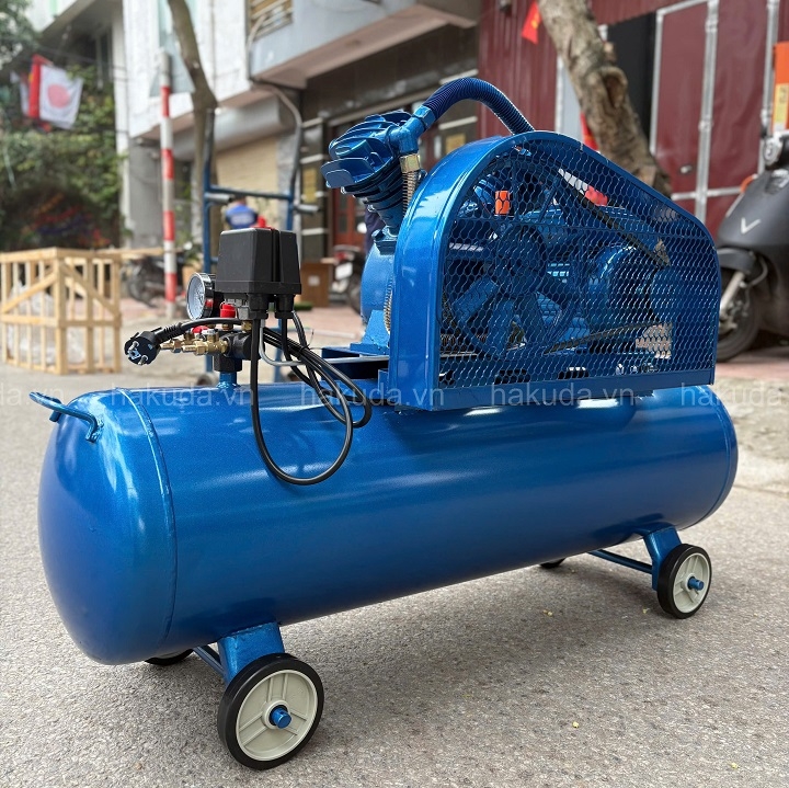 Máy nén khí dây đai Puma 3HP 100L PK 20100 1 pha