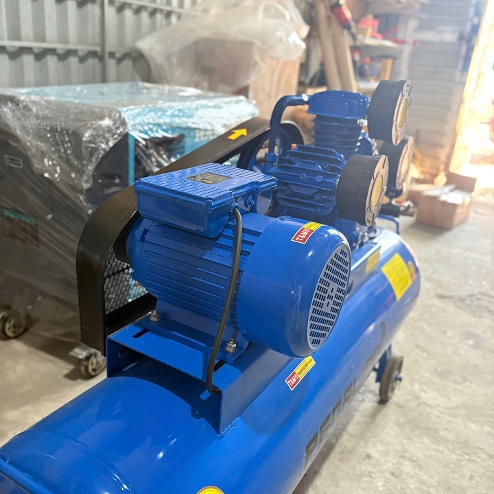 Máy nén khí dây đai PEGALION 500L 10HP TM-W-1.0/8-500L 3 pha