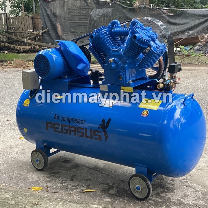 Máy Nén Khí Dây Đai Pegasus 10HP 500L TM-V-1.05/12.5-500L