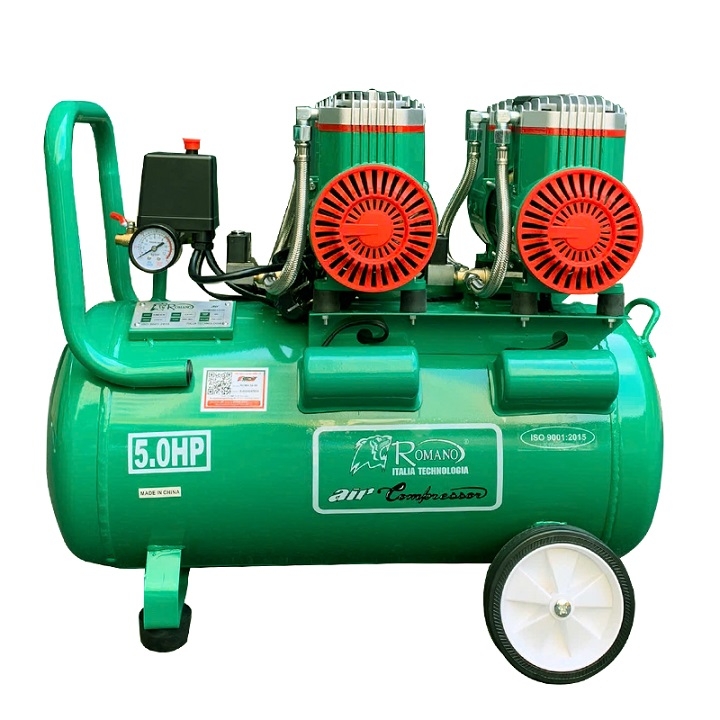 Máy Nén Khí Không Dầu 5HP ROMANO ROMA50-50 50L