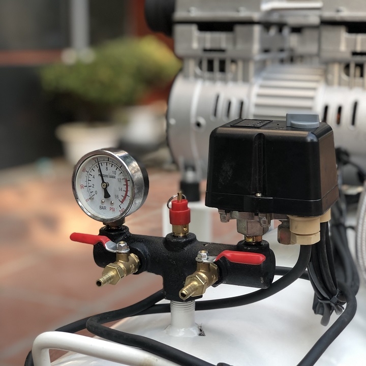 Máy nén khí không dầu giảm âm 70L PEGALION 3HP TM-OF750x3-70L