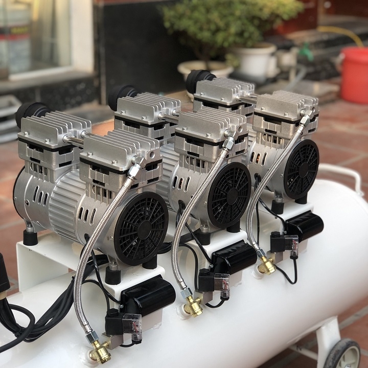 Máy nén khí không dầu giảm âm 120L PEGALION 3HP TM-OF750x3-120L