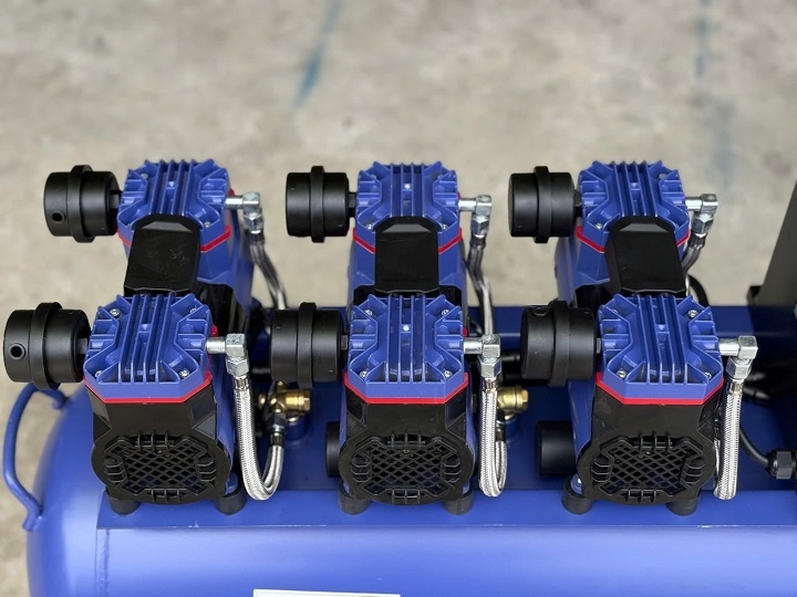 Máy nén khí không dầu giảm âm Puma 4HP 100L